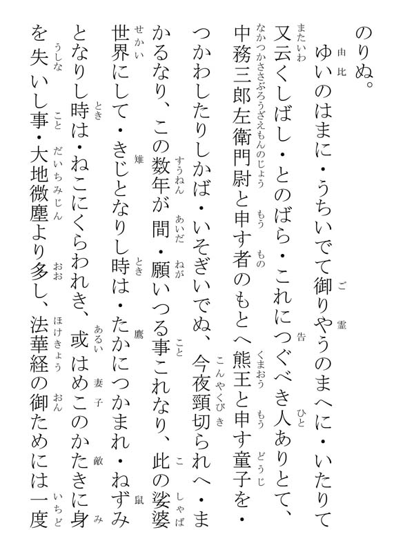 種種御振舞御書 107020