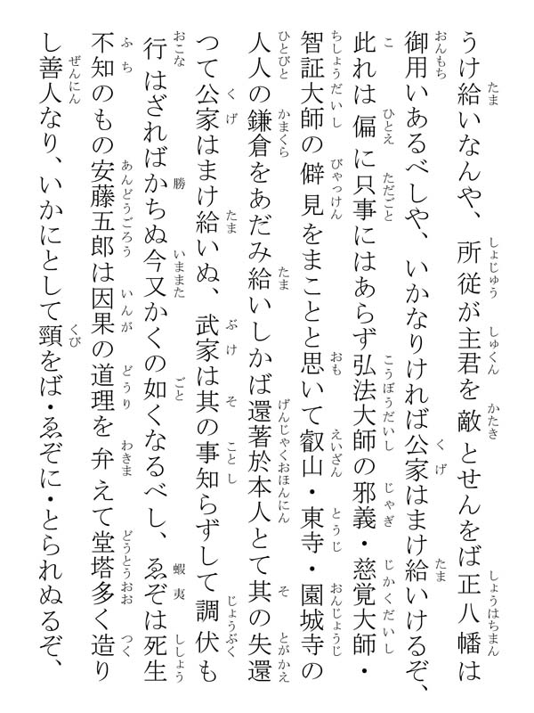 種種御振舞御書 107052