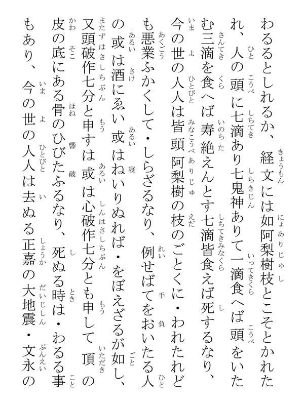 種種御振舞御書 107065