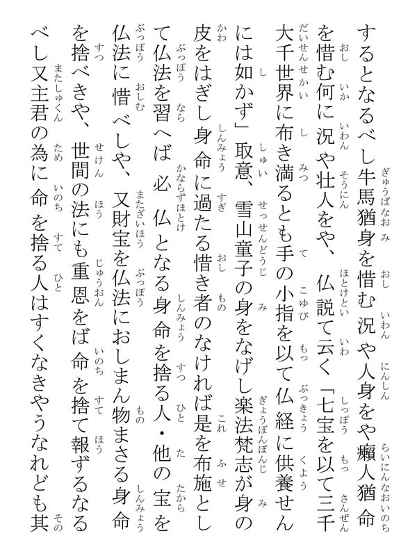 佐渡御書 119003