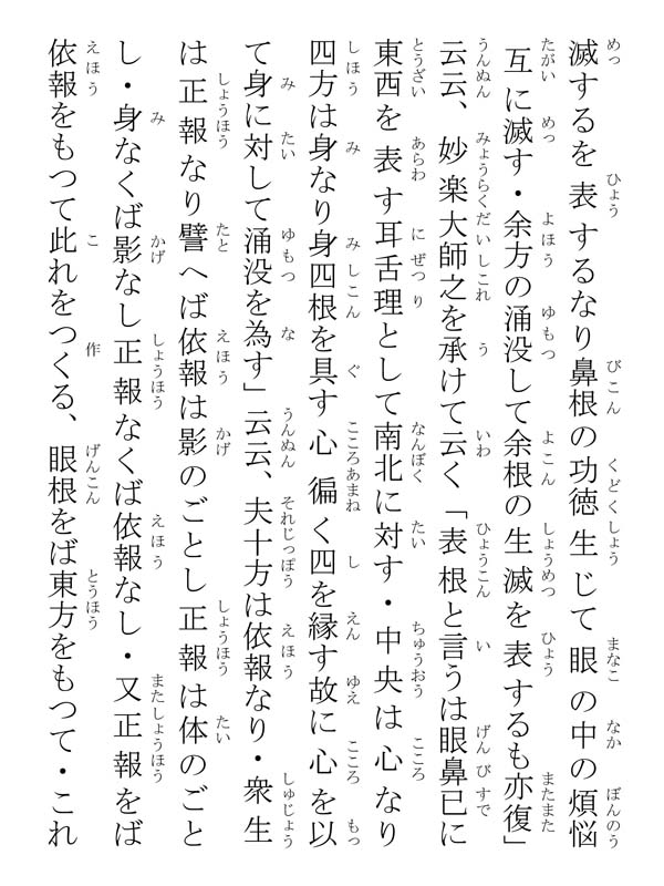瑞相御書 196003