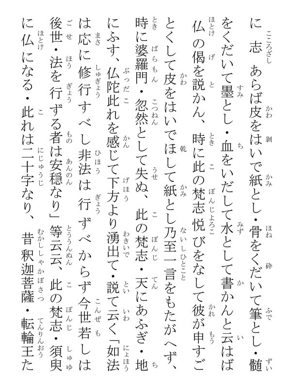 日妙聖人御書 225003
