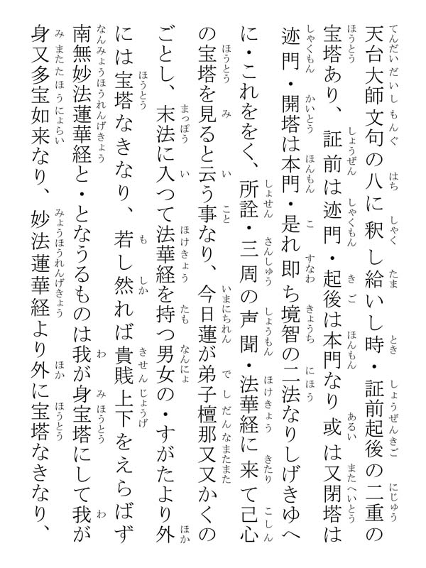 阿仏房御書 278003