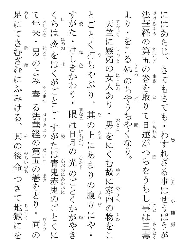 上野殿御返事 392003
