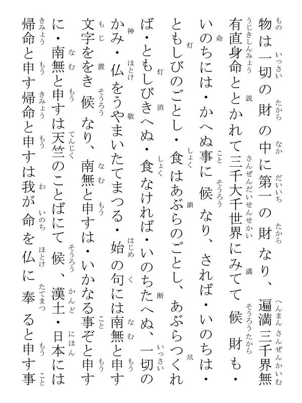 白米一俵御書 419003